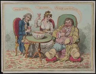 Punch Cures the Gout, the Colic, and the Tisick, 1799